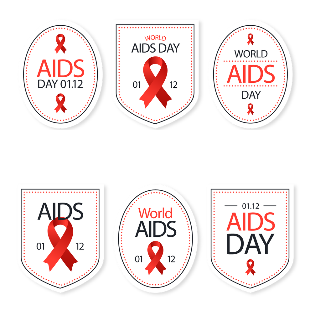 World Aids Day Png Background Image (black, gray, lavender, white)