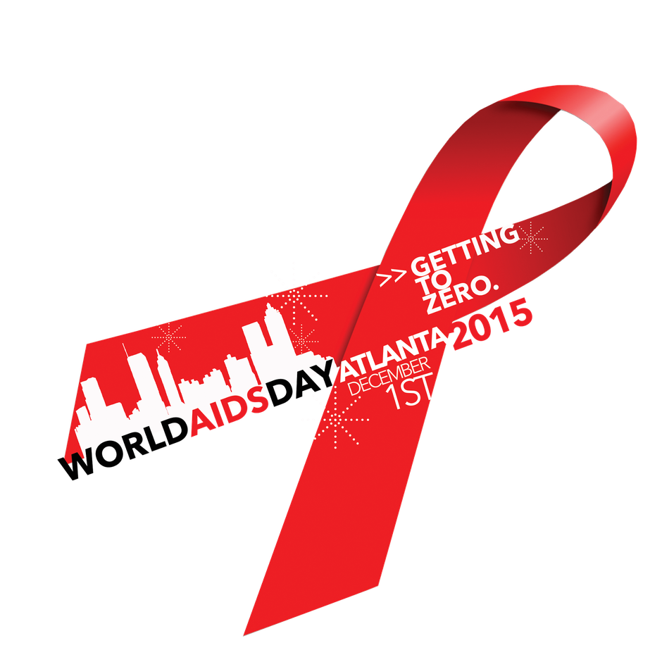 World Aids Day Png Photo (black, red, white)