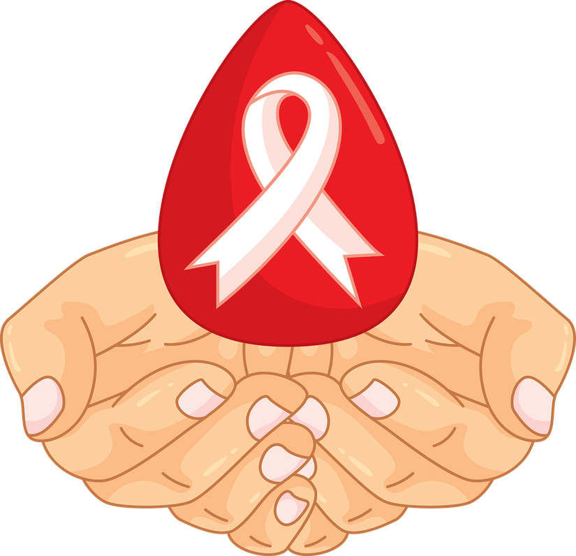 World Aids Day Png Picture (red, black, pink, salmon, white)