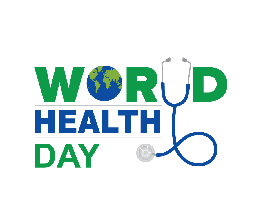 World Health Day Badge Png File (teal, indigo, black)