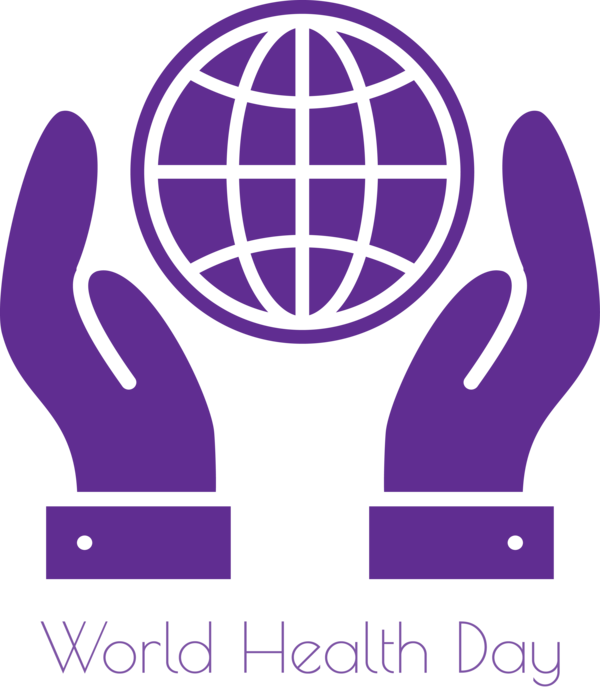 World Health Day Badge Png Free Download (indigo, black)