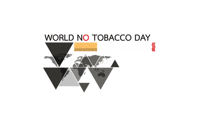 World No Tobacco Day Transparent Png (lavender, black, gray, white, silver)