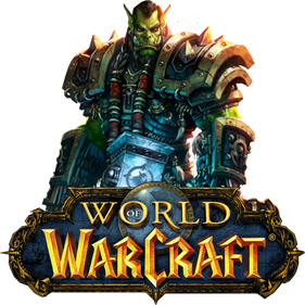 World Of Warcraft Logo Png Hd (black)