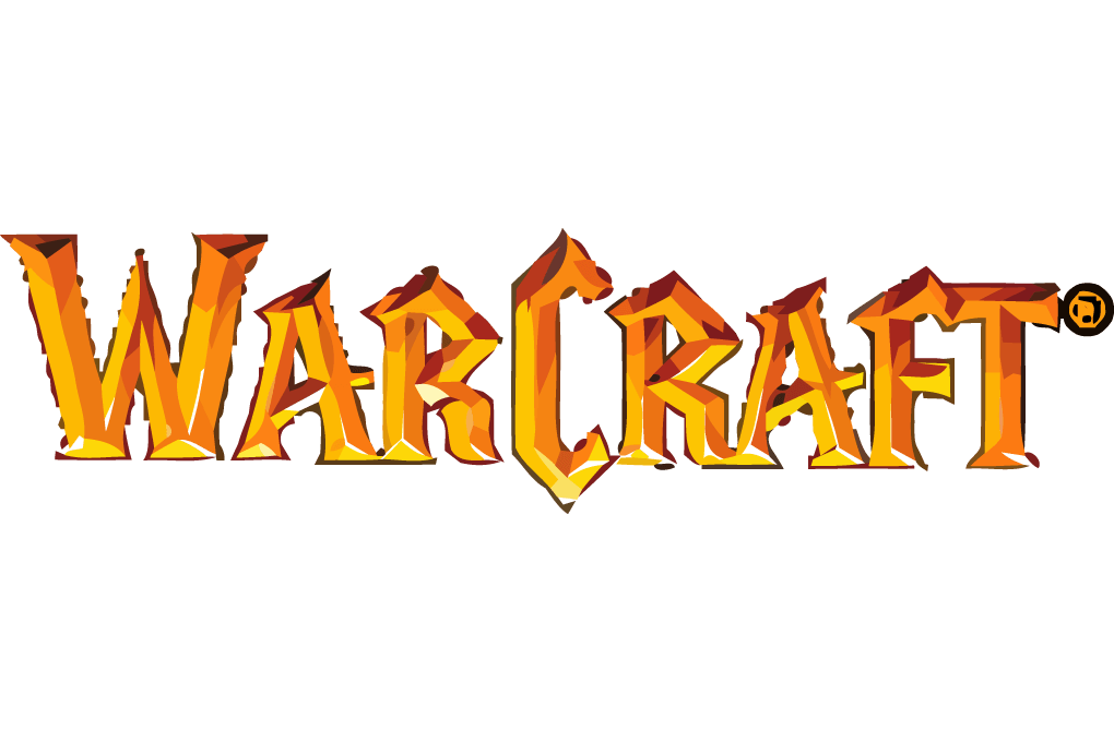 World Of Warcraft Logo Png Isolated Hd (gray)