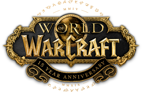 World Of Warcraft Logo Png Pic (black)