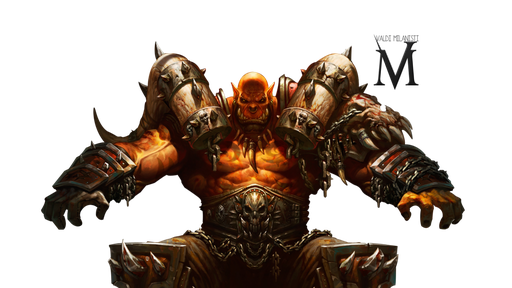 World Of Warcraft Transparent Background (black)