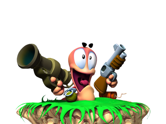 Worms Png Free Download 1 (lime, black, white)