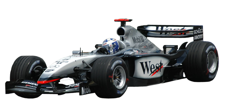 Formula 1 Transparent Background (black, silver, white)