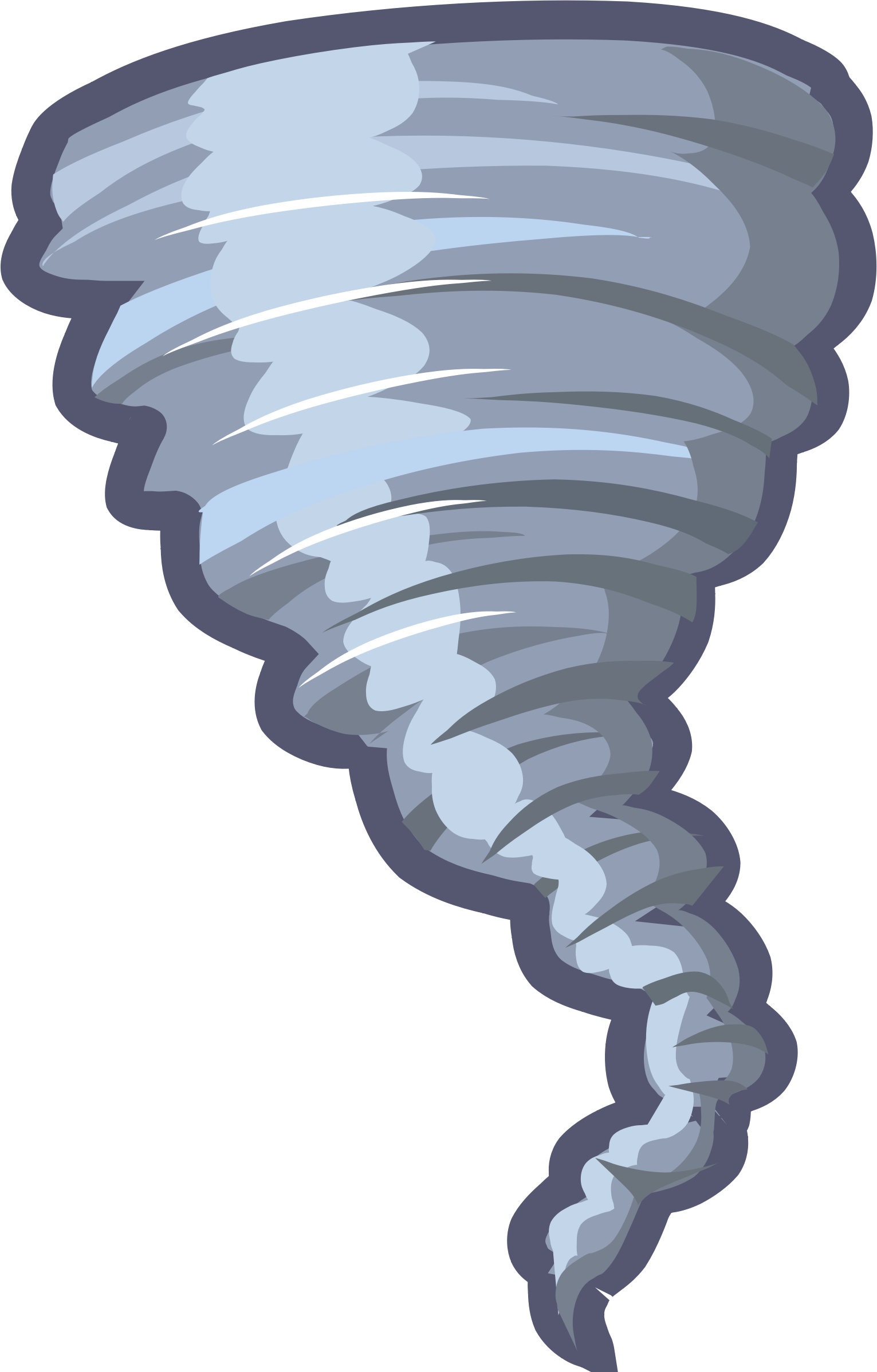 Tornado Png Clipart (black, gray, silver, lavender)