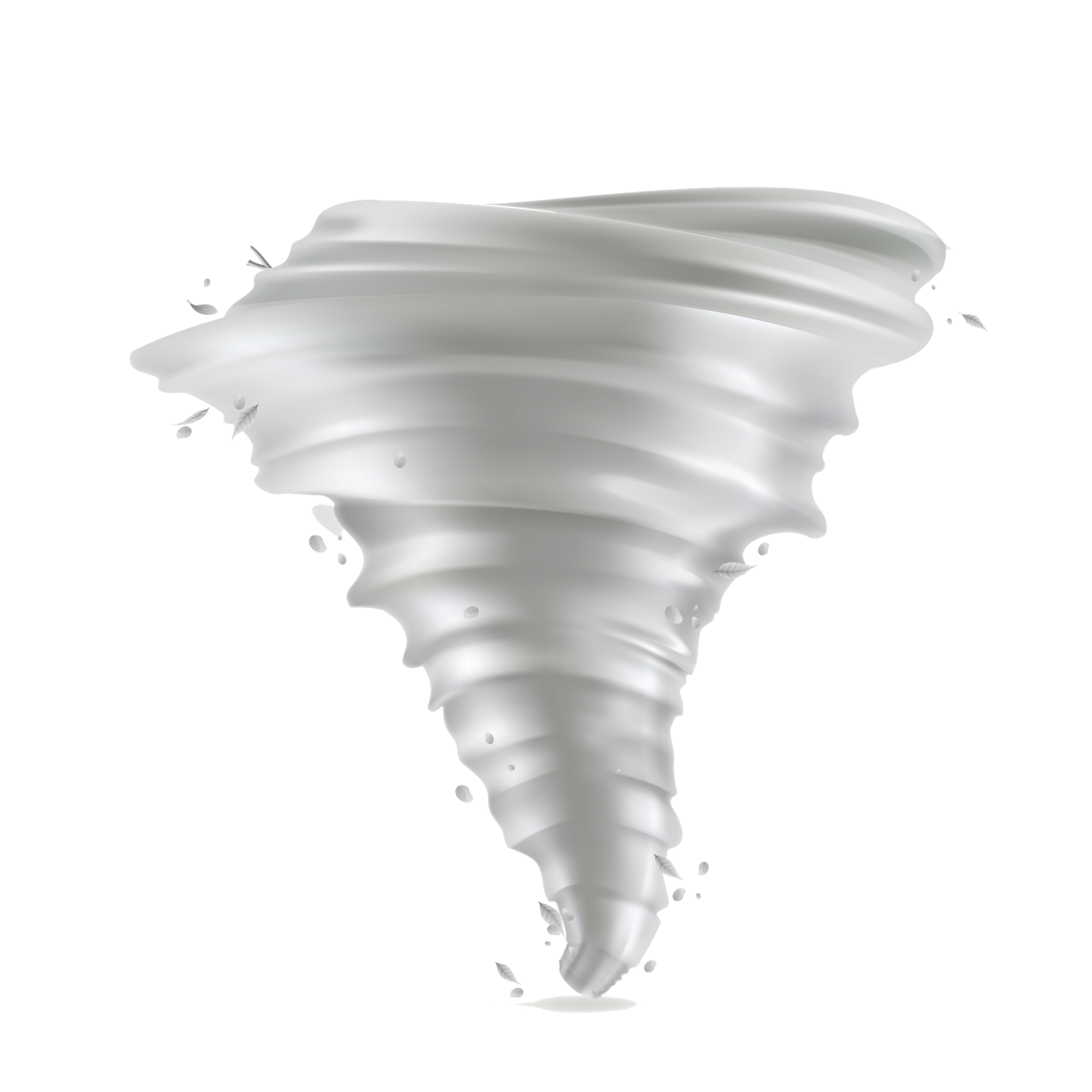 Tornado Transparent Background (black, gray, silver, lavender)