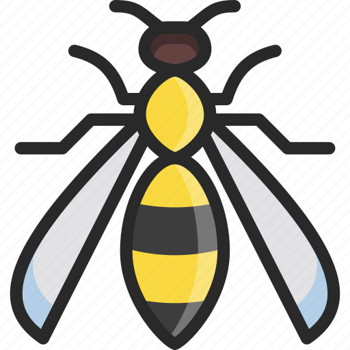 Hornet Insect Png Isolated Pic (lavender, black, gold, white, indigo)