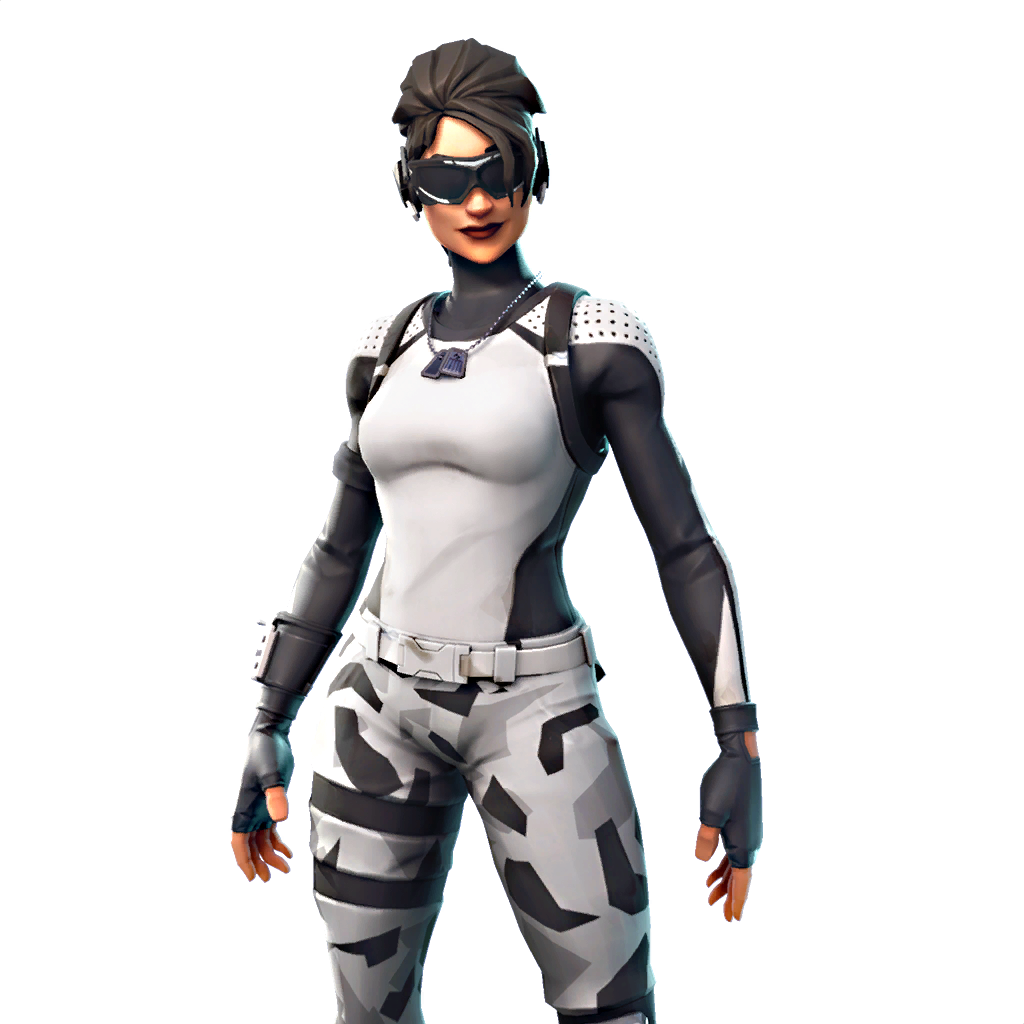 Fornite Aerobic Assassin Download Png Image (gray, silver, lavender, white)