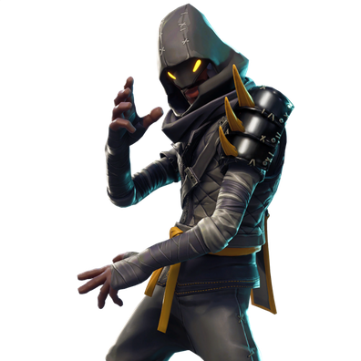 Fornite Aerobic Assassin Png Image (black)