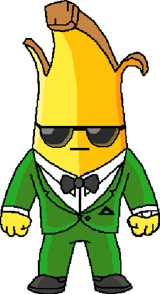 Fornite Agent Peely Png Hd (yellow, white, green, black, gold)