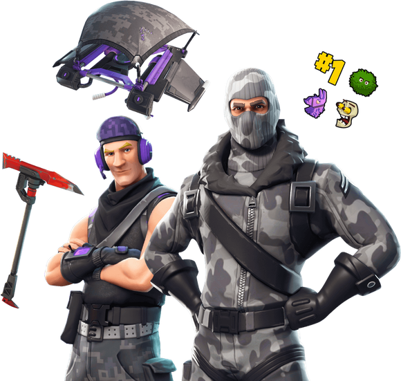 Fornite Alpine Ace Png Free Download (indigo, black)