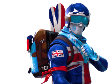 Fornite Alpine Ace Png Isolated File (black, maroon, navy, white)