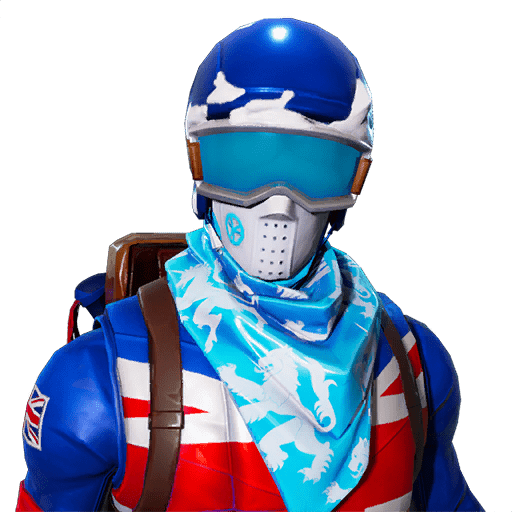 Fornite Alpine Ace Usa Png Image (teal, black, greenish blue, navy)