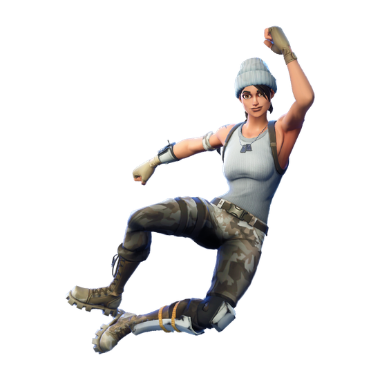 Fornite Assault Trooper Png Photo (black)