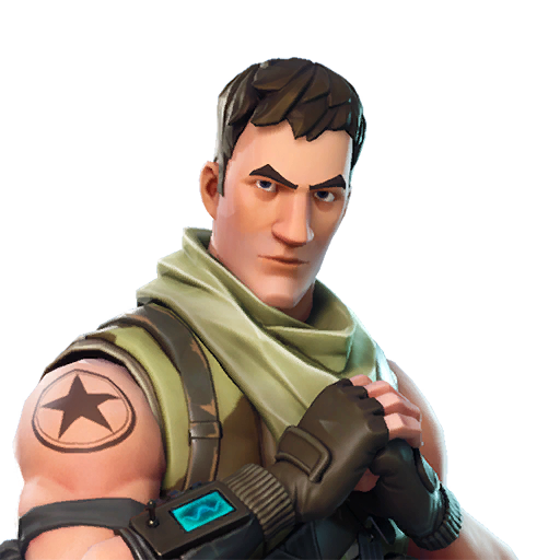 Fornite Assault Trooper Png (black, gray, silver, lavender)