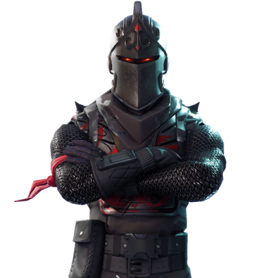 Fornite Assault Trooper Transparent Png (black)