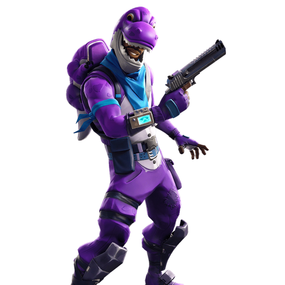 Fornite B.R.U.T.E Gunner Png Photo (indigo, black)