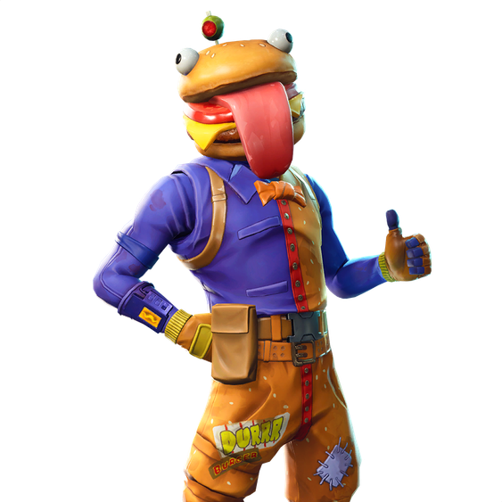 Fornite Beef Boss Png Hd (indigo, black)