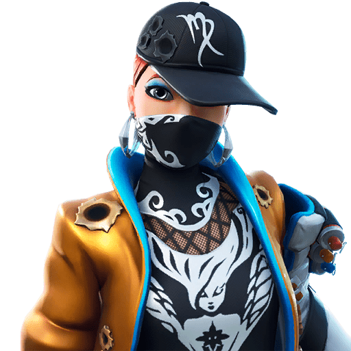 Fornite Biz Png (black)