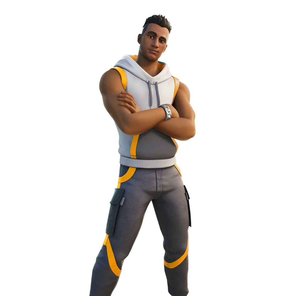 Fornite Blue Striker Png Photo (black, olive)