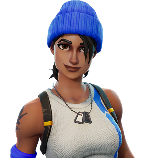 Fornite Blue Team Leader Png Hd (gray, silver)