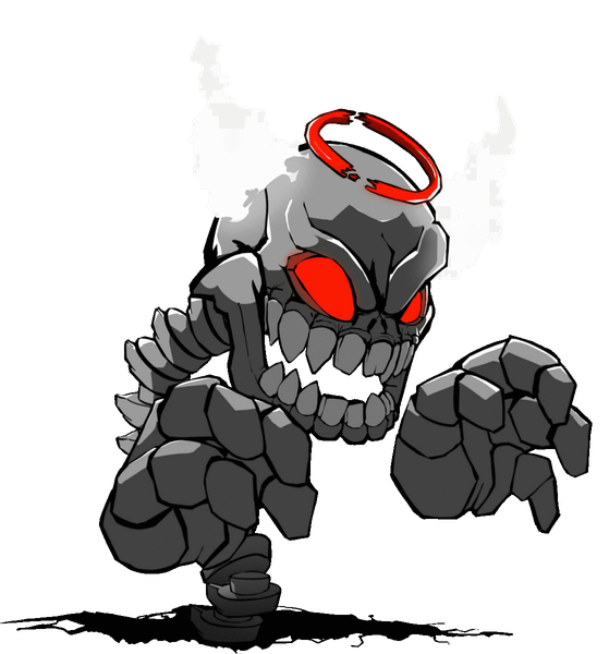 Fornite Bone Boss Png File (indigo, black, white)