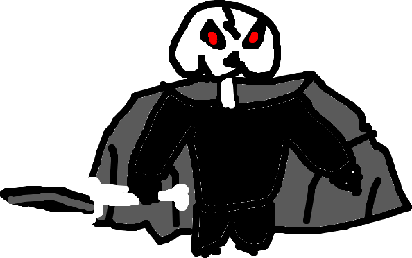 Fornite Bone Boss Png Pic (black, gray, white)