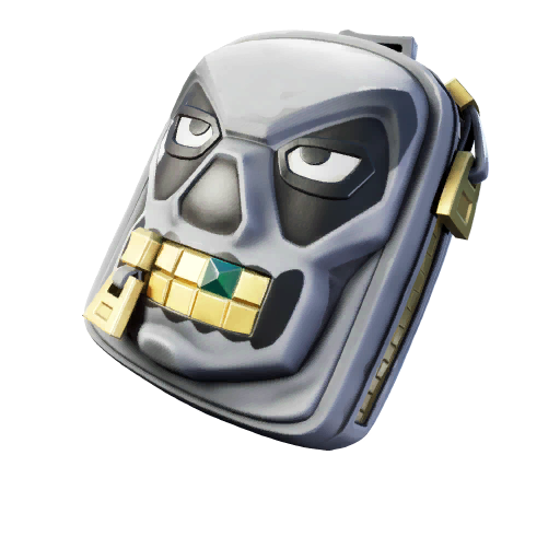 Fornite Bone Ravage Png Transparent (black, silver, lavender)