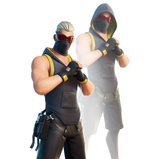 Fornite Brilliant Striker Png Pic (indigo, black)