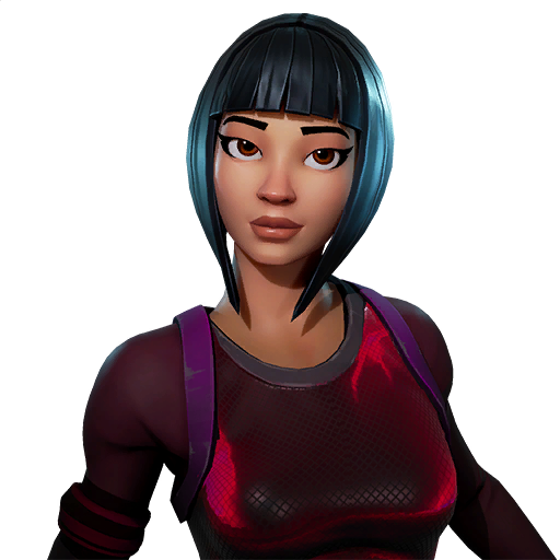 Fornite Brilliant Striker Png (black)