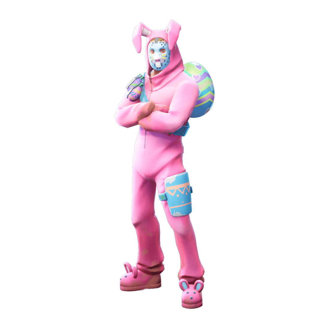 Fornite Bunny Brawler Png Isolated Pic (gray)