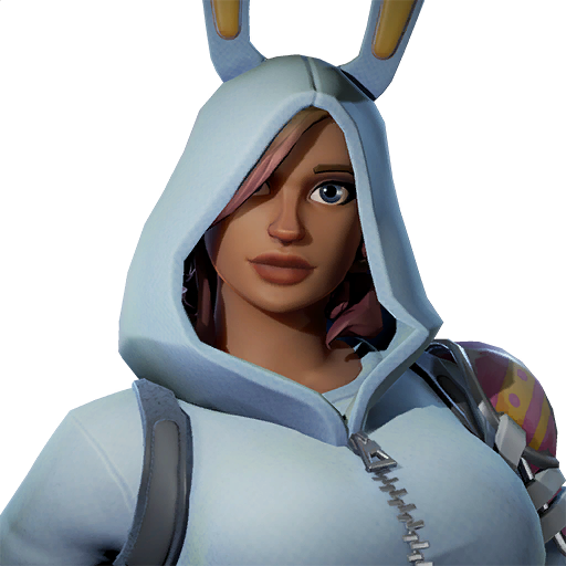 Fornite Bunny Brawler Png Photo (gray, silver)