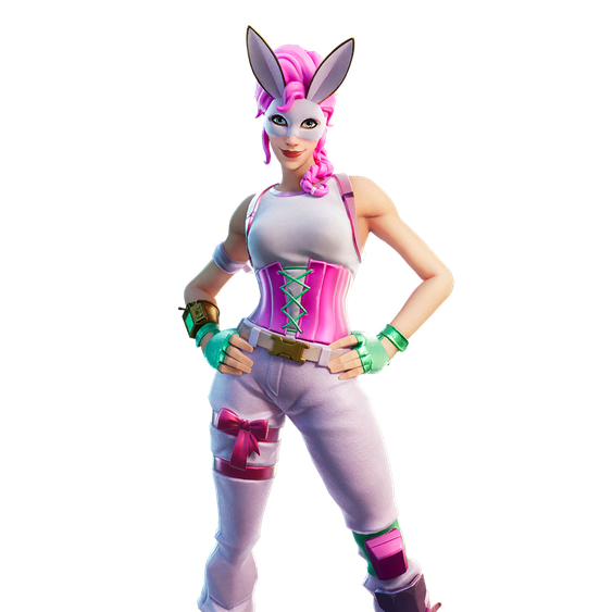 Fornite Bunny Brawler Png Photos (black)