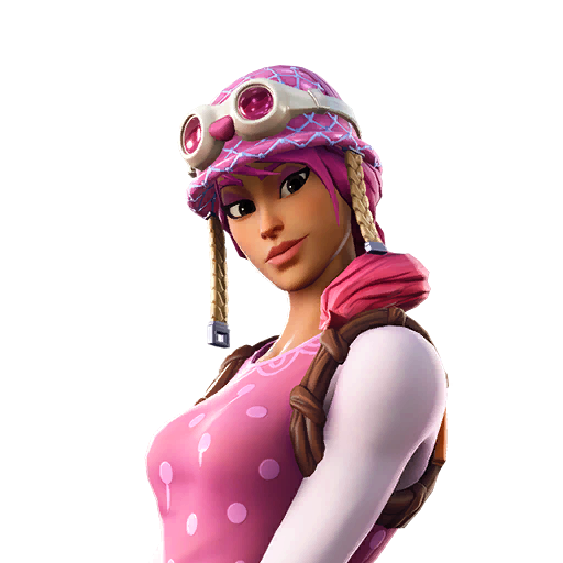 Fornite Bunny Brawler Png Pic (beige, white, black, maroon, pink)