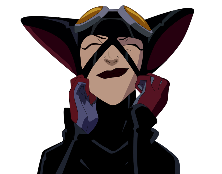 Fornite Catwoman Comic Book Outfit Png Free Download (black, maroon, gray)