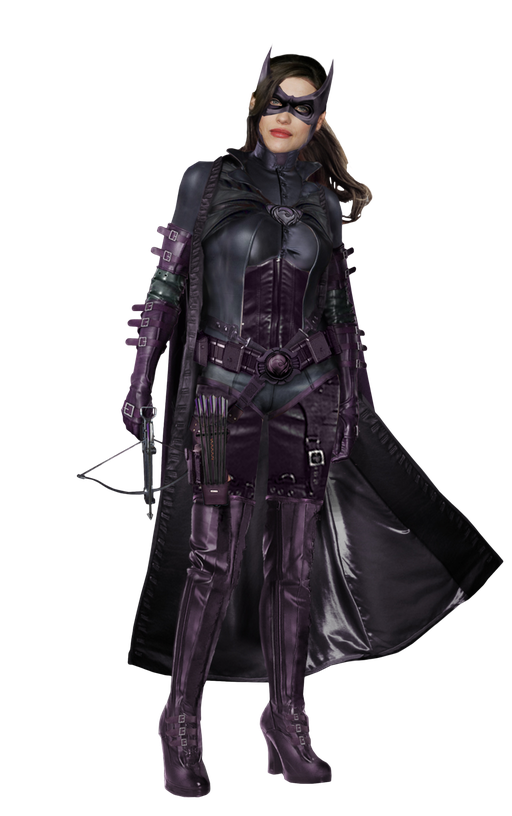 Fornite Catwoman Comic Book Outfit Transparent Png (black)