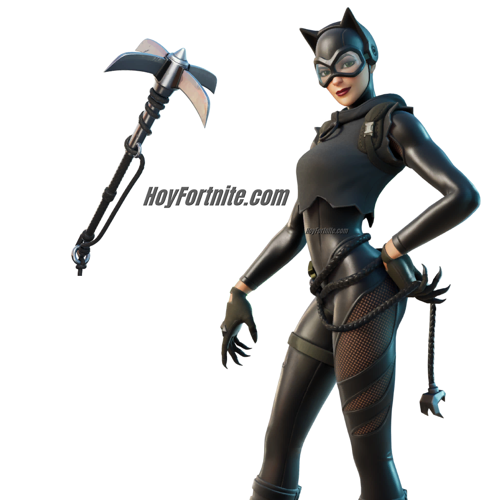 Fornite Catwoman Zero Png File (indigo, black, gray)