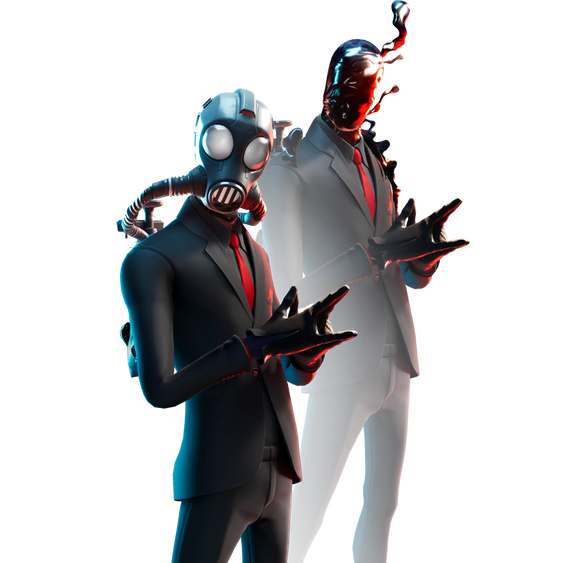 Fornite Chaos Agent Png Image (black)