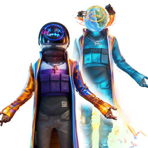 Fornite Chomp Sr Png Transparent (indigo, black, red)