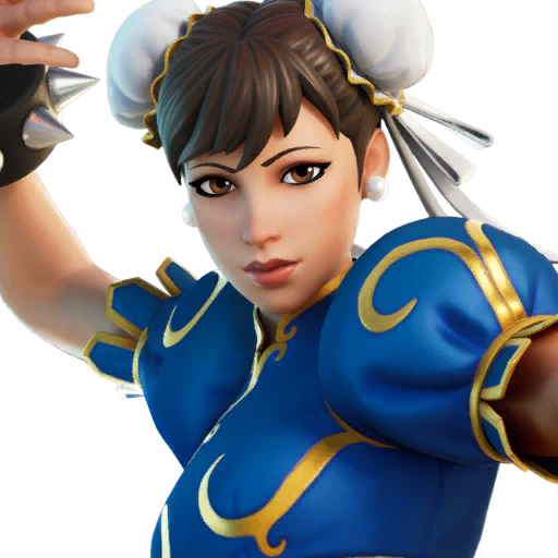 Fornite Chun Li Png Clipart (teal, black, navy, white)