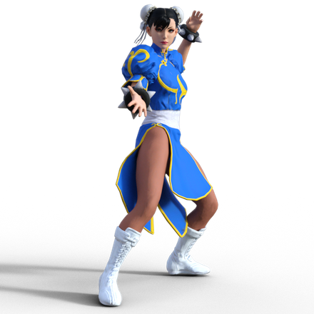 Fornite Chun Li Png Hd Isolated (black, greenish blue, white)