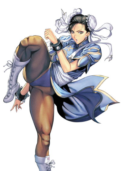 Fornite Chun Li Png Pic (black)