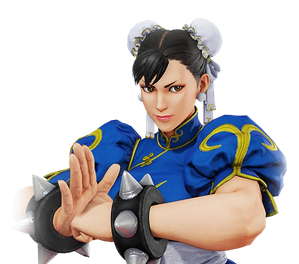 Fornite Chun Li Transparent Png (teal, black, pink)