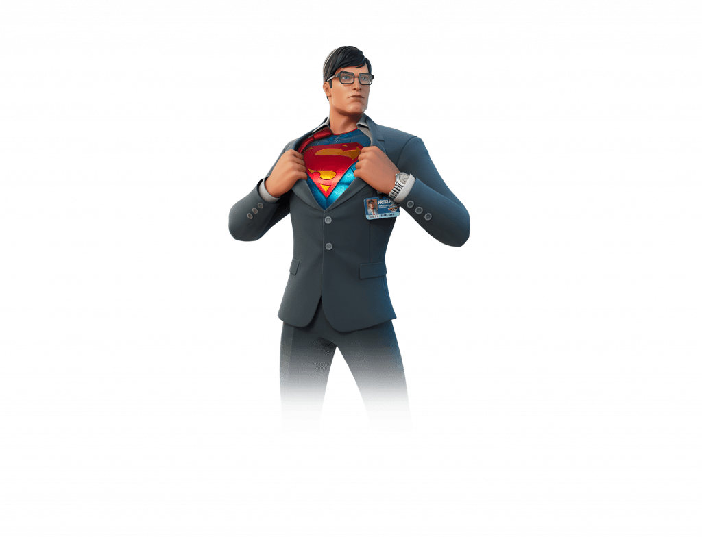 Fornite Clark Kent Png Isolated Hd (teal, green)