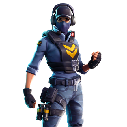 Fornite Clinical Crosser Png Image (black)