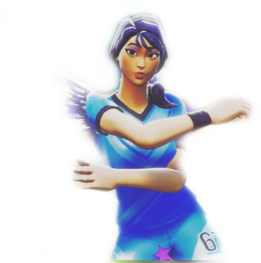 Fornite Clinical Crosser Png Isolated Hd (blue, indigo, white, black, pink)